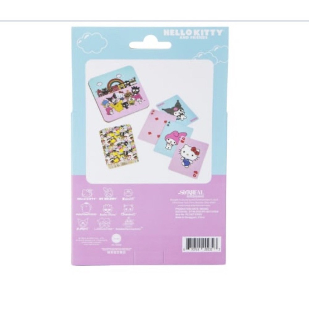 Hello Kitty and Friends Playing Cards in Tin Box‎ Gift Collectible New - Picture 4 of 4